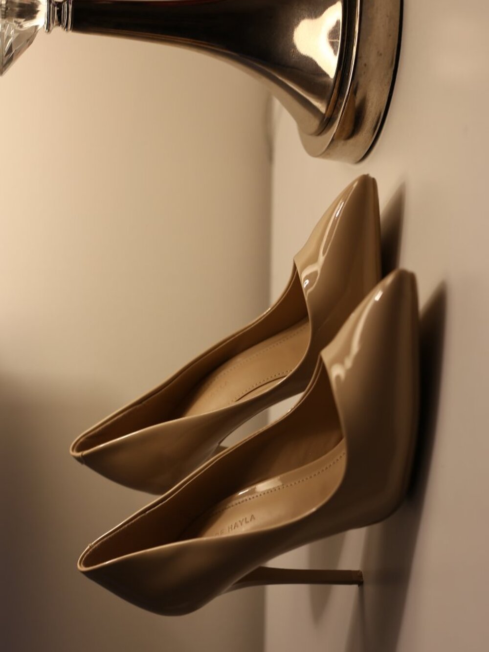 House of Hayla Nude Monochromatic Heels / Pumps